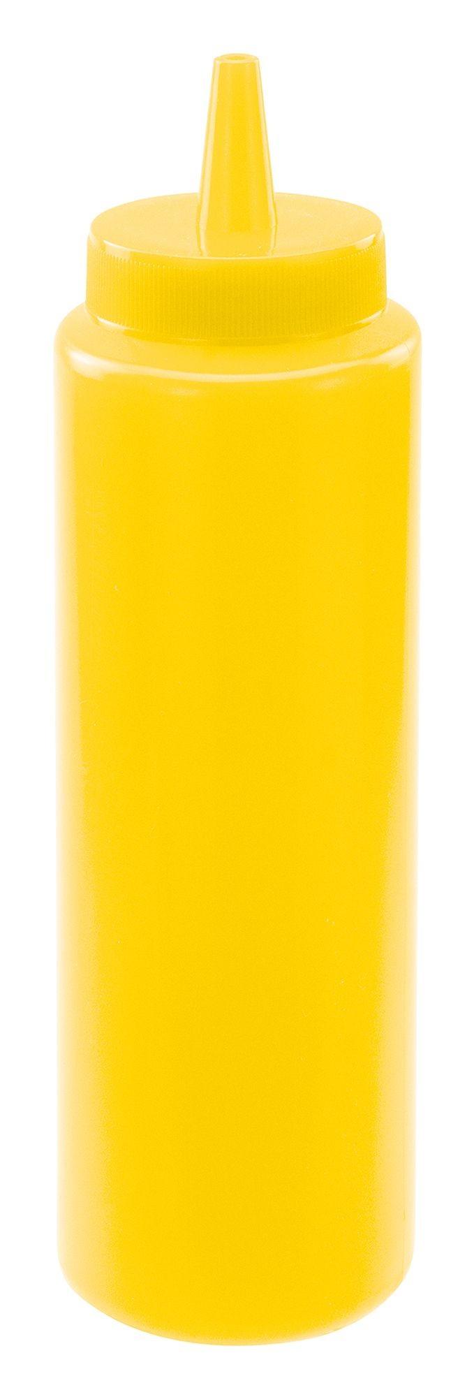 8 Oz Squeeze Bottles, Yl/6Pc