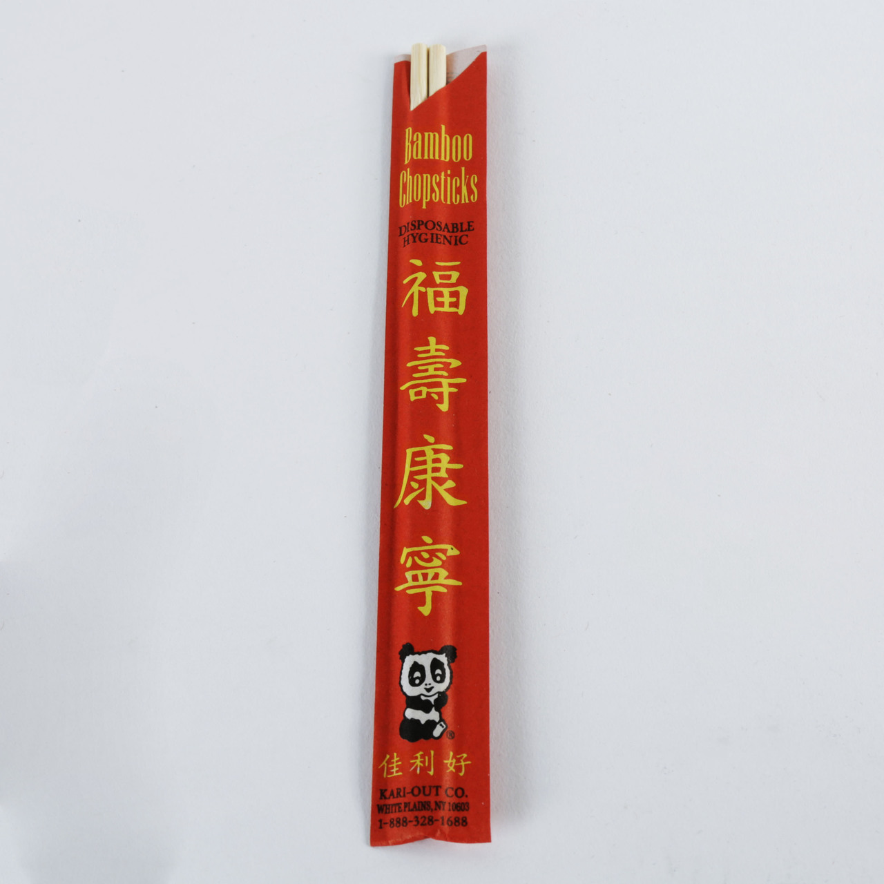 High Quality Bamboo Chopsticks in Red Envelopes / 1000 Pairs