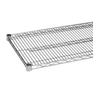 18 X 48" Wire Shelves / Chrome / 2