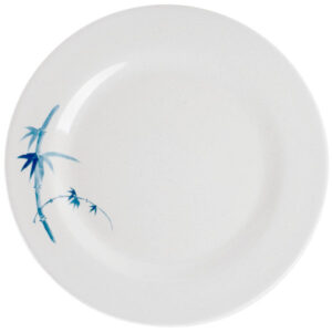 14 1/8" Plate Blue Bamboo