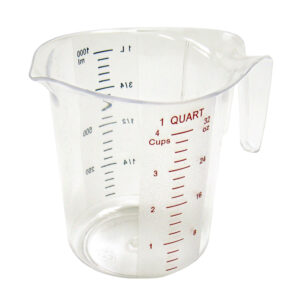 1 Qt Measuring Cup, PC, Color Graduations