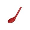 0.6 Oz/6x1.75" Soup Spoon/Red/Blk/2Tone