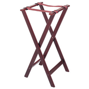 32" Tray Stand / Cherry Fin Wood