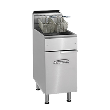 Imperial 75 Lb S/S Tan Fryer