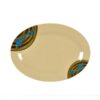 12" X 8 5/8" Platter, Wei