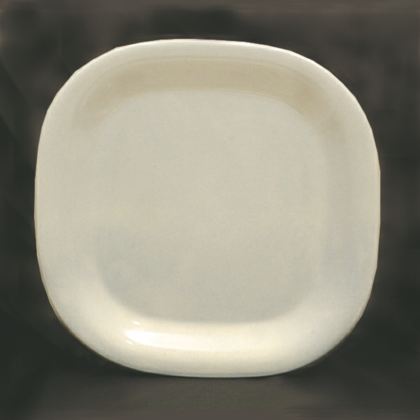 Passion Pearl 10 3/4" Round Square Plate - 12/Pack