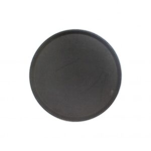 11" Round Tray / Black / Fiberglass