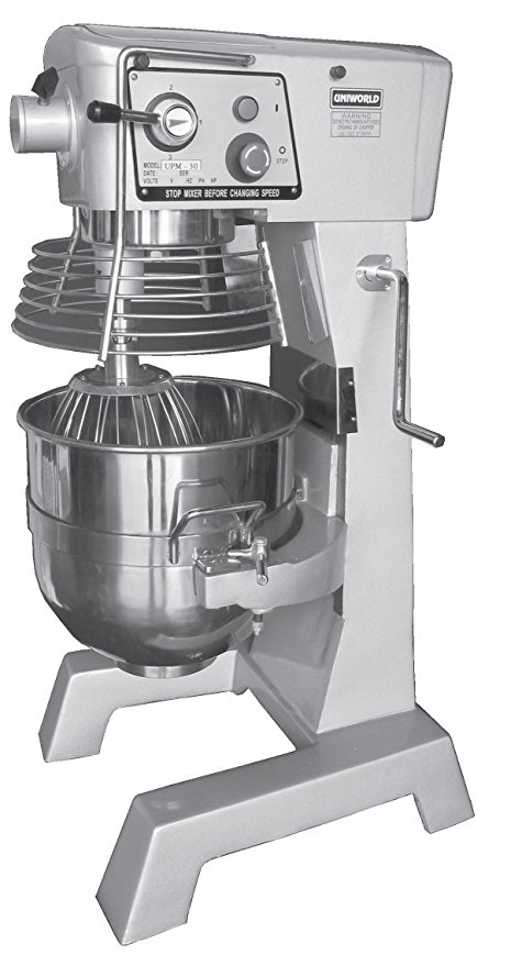 30 Qt Mixer W/ 3 Attach Etl