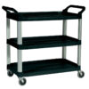Rubbermaid Utility Cart W/ 4" Cast Swivel