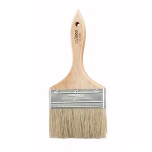 Pastry Brush, Boar Bristle, 4" Wide