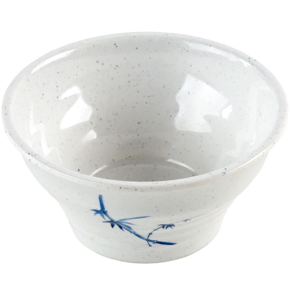 Blue Bamboo 8 oz. Round Melamine Deep Saucer