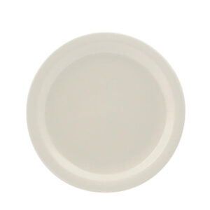 Kingsmen Plate Cream White 9"
