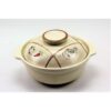 #7 8.5" Casserole White / 16