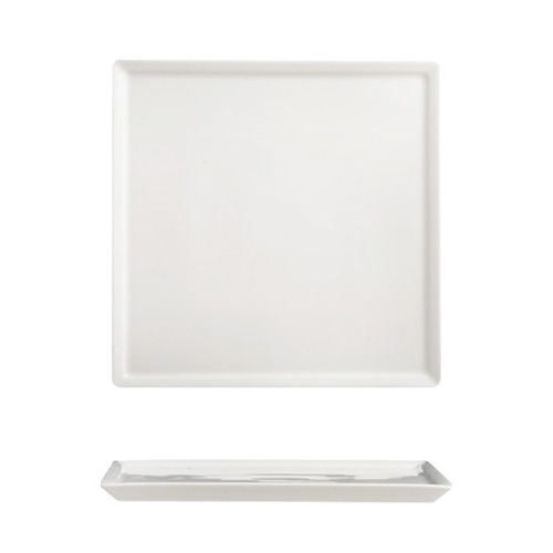 10" Flat Square Plate/12