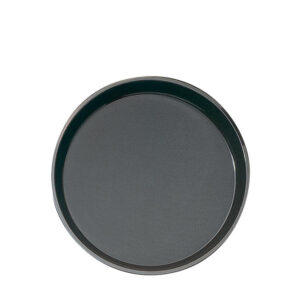 Polytread Tray Round Black 16"