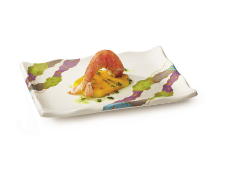 8" X 5 1/2" Plate Contempo