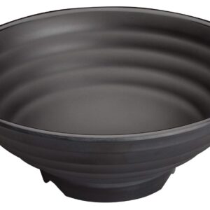 10" Dia Melamine Bowl, Black