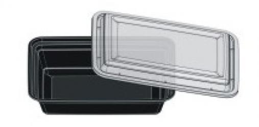 Rerobox RE-38 38 Oz Rectangle Container / 120
