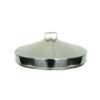 18" S/S Steamer Cover