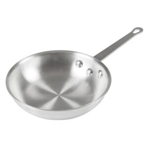 8" Aluminum Fry Pan, Gladiator, Natural