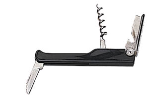 Delux / Waiter's Corkscrew-Black / 12