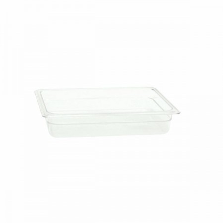 Half Size 2 1/2" Deep Polycarbonate Food Pan