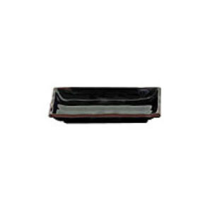 Tenmoku Rectangular Plate 6-1/4" x 4-3/4"