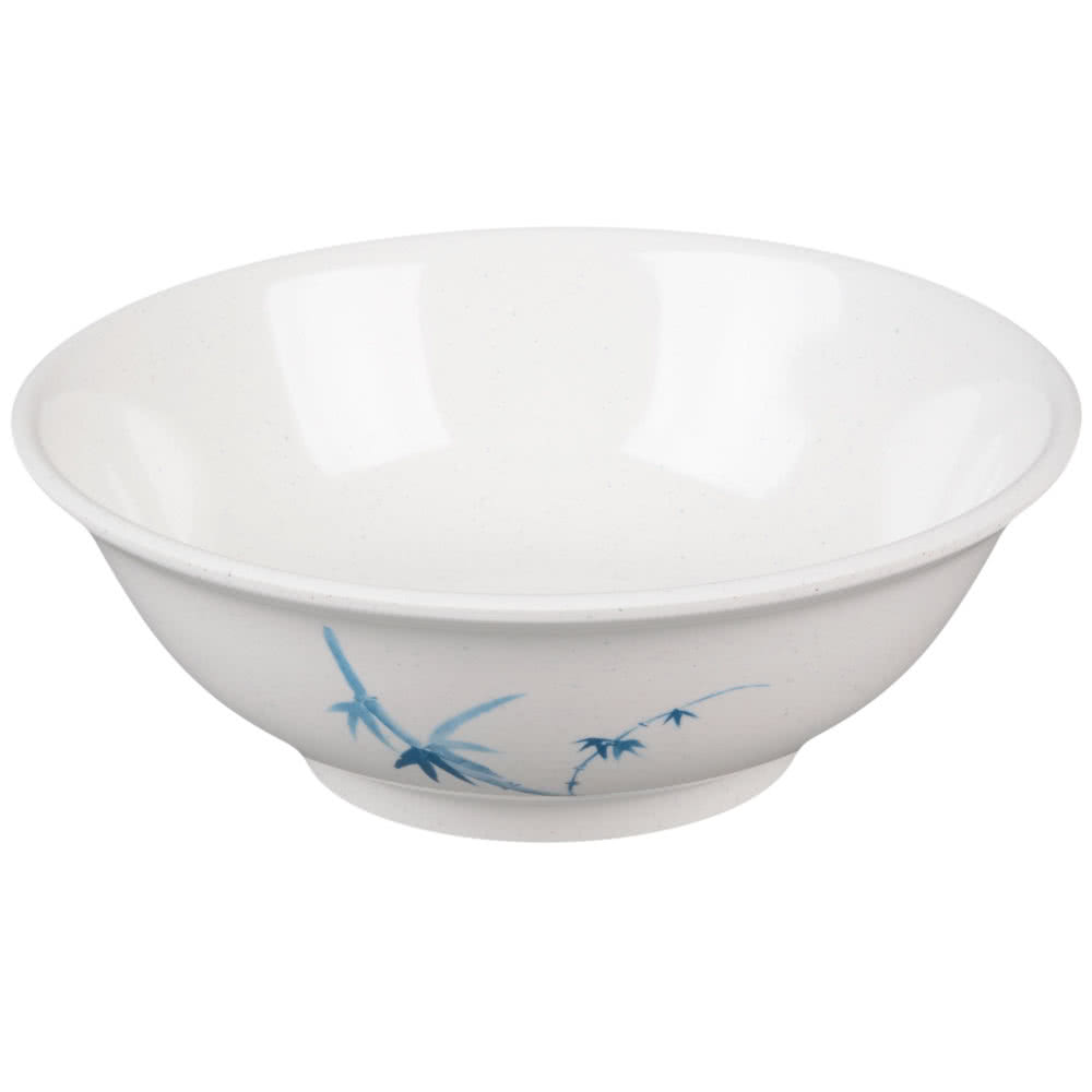 Blue Bamboo 34 oz. Round Melamine Deep Bowl - 12/Case
