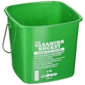 6 Qt Green Cleaning Buckets