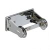 Locking Toilet Tissue Dispenser, Single, Chrome Plated