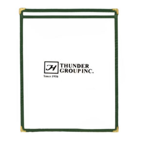8.5 X 11"/Single Menu Cover/Grn