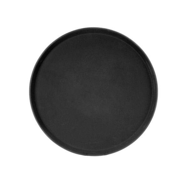16" Round Tray Black / 12