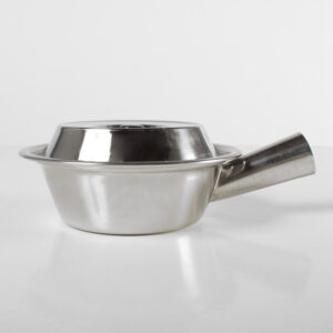 7.5" S/S Fire Pot W/ S/S Cover