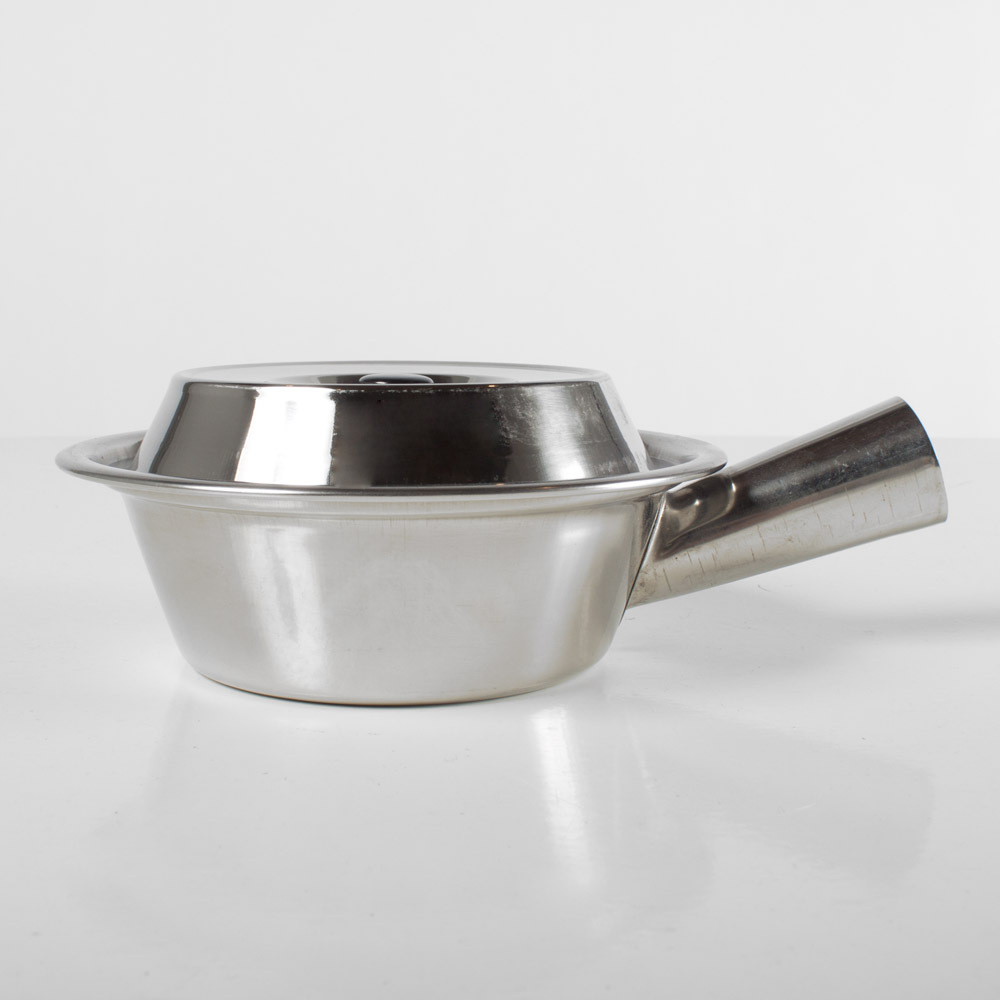 7.5" S/S Fire Pot W/ S/S Cover