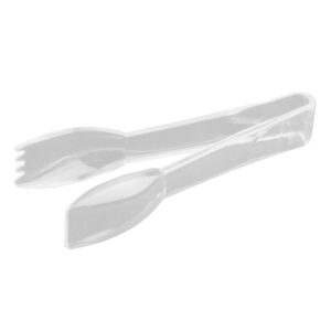 6" Poly Tong / Clear / 12