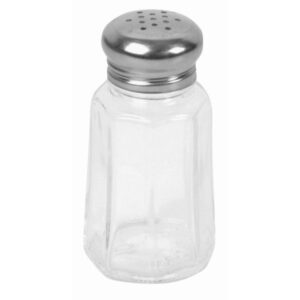 1 OZ/S S/Mushrm Cap w/Glass Shaker