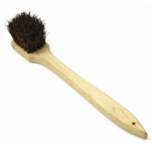 20" Palmyra Bristles Wok Brush With Wood Handle