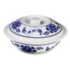 10" Serving Bowl W/ Lid Lotus / 12