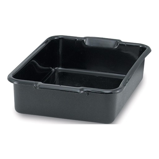 15 X 20 X 7 Dish Bus Box / Black / 12