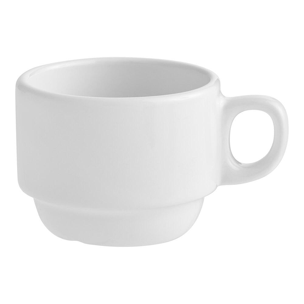 3 Oz Espresso Cup / Br Wh / Stack / 36