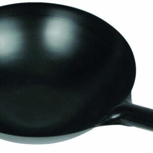14" Carbon Steel Wok / Black