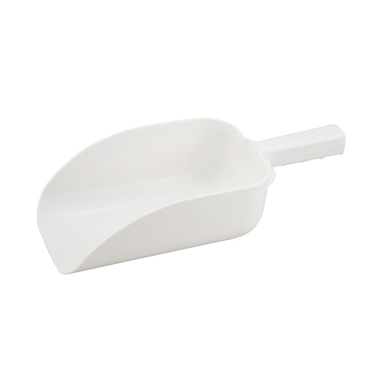 64 Oz Plastic Scoop, White
