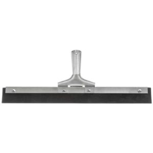 18" Straight Blade / Rubber Squeegee w/ Metal Frame
