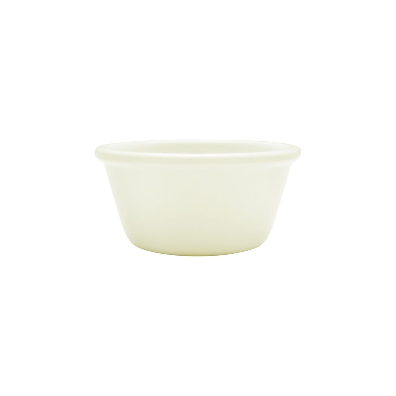 4 Oz / 3 3/8" / Smooth Ramekin / Bone / 12