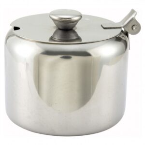 Sugar Bowl W/ Cover, 10oz S/S