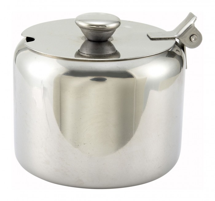 Sugar Bowl W/ Cover, 10oz S/S