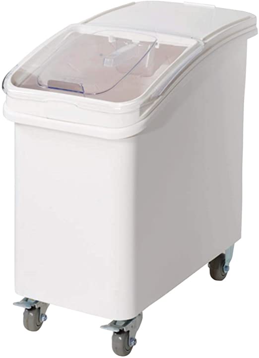 27 Gallon Ingredient Bin W/ Brake Casters