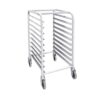 10-Tier Pan Rack W/ 4 X Casters