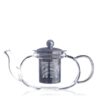 34 Oz/5.5"Glass Tea Pot w/SS Strnr/24