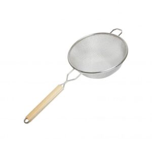 10" Wood Hand Strainer/2X/M